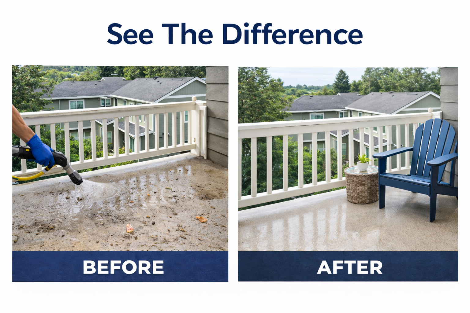 Balcony & Exterior Cleaning