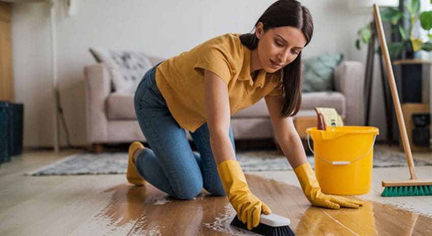 Floor Deep Cleaning