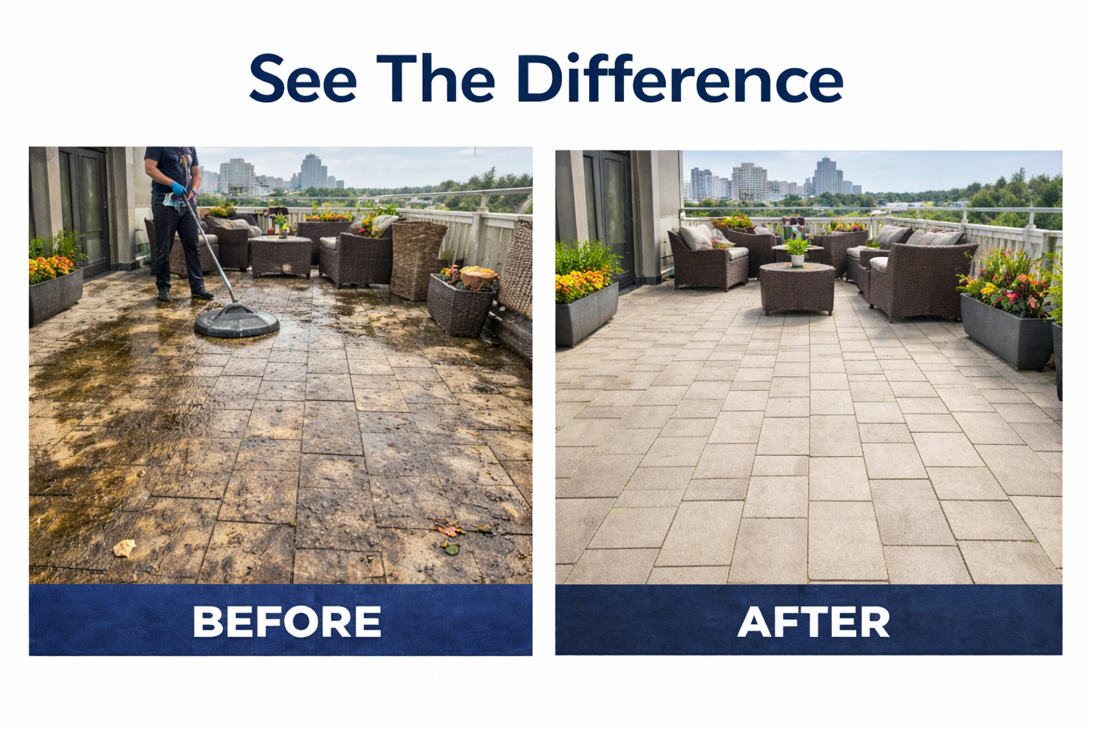 Terrace & Roof Cleaning